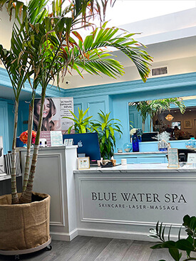 Blue Water Spa front desk [38da7e]