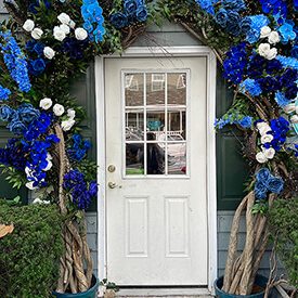 Blue Water Spa entrance door