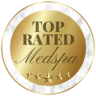 A top rated medspa badge. [951349]