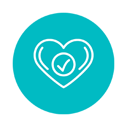 Icoone treatment heart icon. [ac665c]