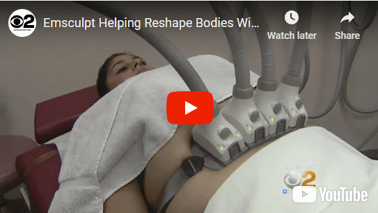 A video about Emsculpt treatment. [902672]
