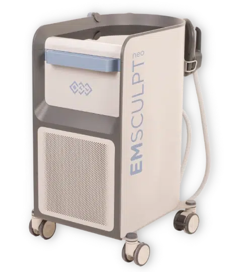 A photo of Emsculpt NEO machine at Blue Water Spa in Long Island, NY. [26fad7]
