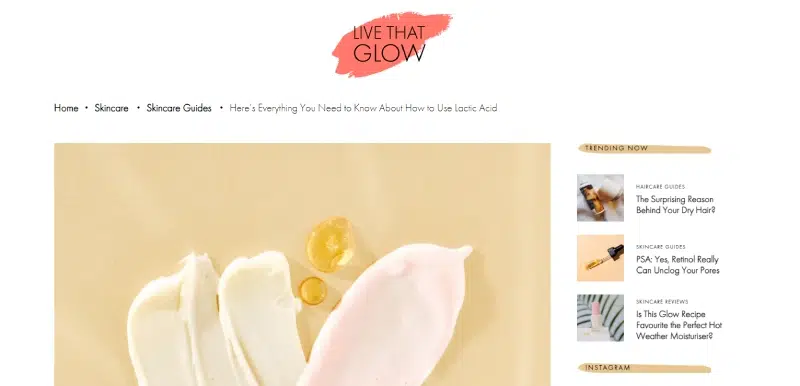 An image featuring a Live That Glow blog: Here’s Everything You Need to Know ... [a51581]